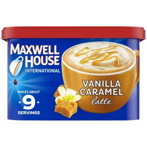 Maxwell House International Vanilla Caramel Latte Instant Coffee